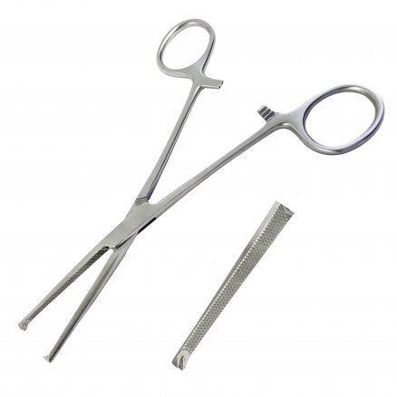 Затискач по Lovelacel, кровоспинний. Довжина 15,5 см